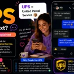 What Does UPS Mean in Text