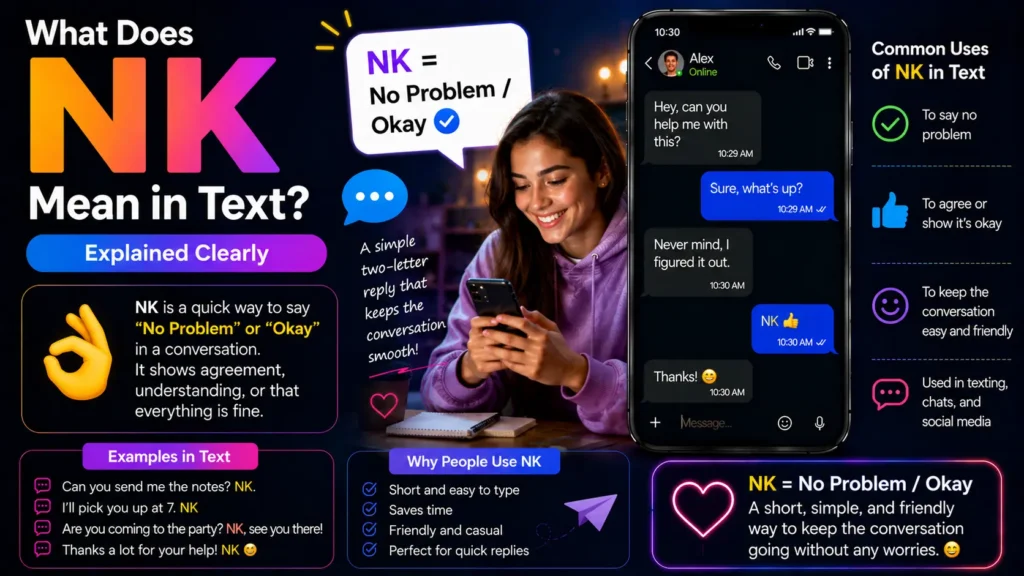 What NK Mean in Text